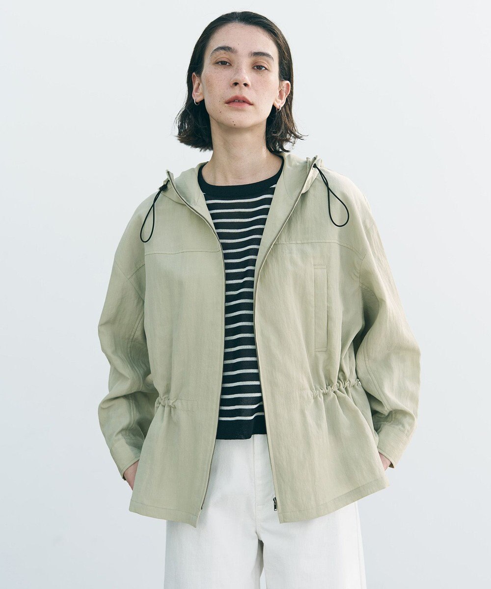 UNFILO L ドロスト フーディブルゾン 