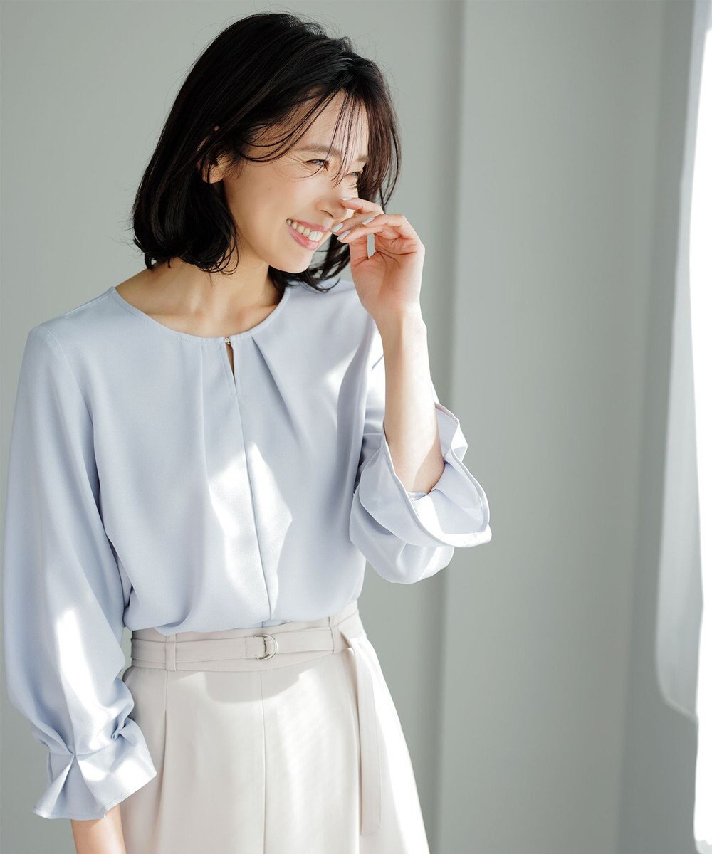 美人百花5月号掲載 タックデザイン ジョーゼット ブラウス Any Sis S ファッション通販 公式通販 オンワード クローゼット 美人百花5月号掲載 タックデザイン ジョーゼット ブラウス Any Sis S ファッション通販 公式通販 オンワード クローゼット