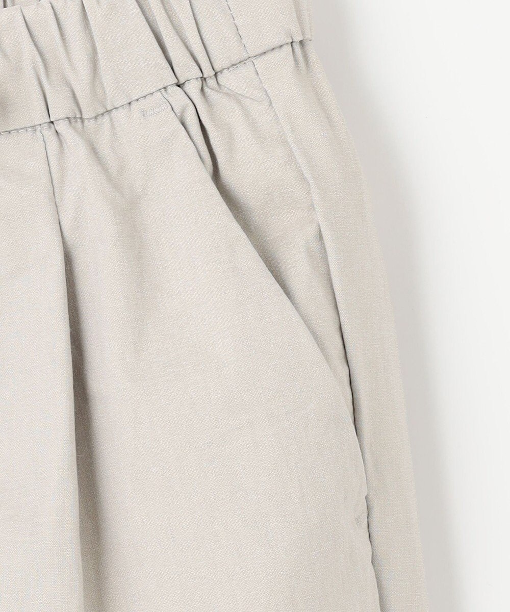 ANY L 【接触冷感/ウエストゴム/ストレッチ】クールタッチタックパンツ 