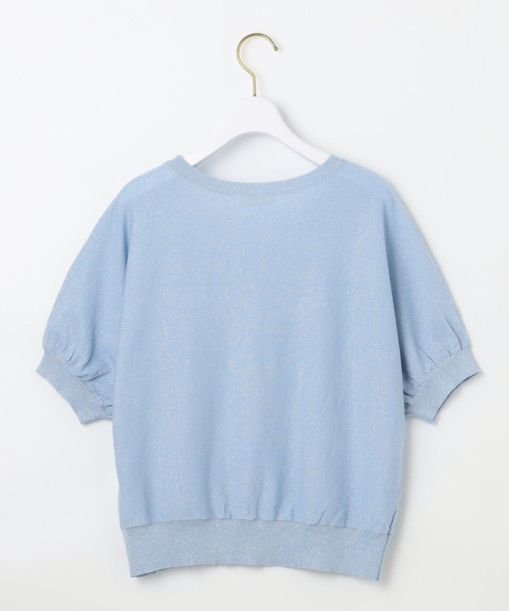 ANY SIS 【洗える】ドルマンスリーブラメ ニット 