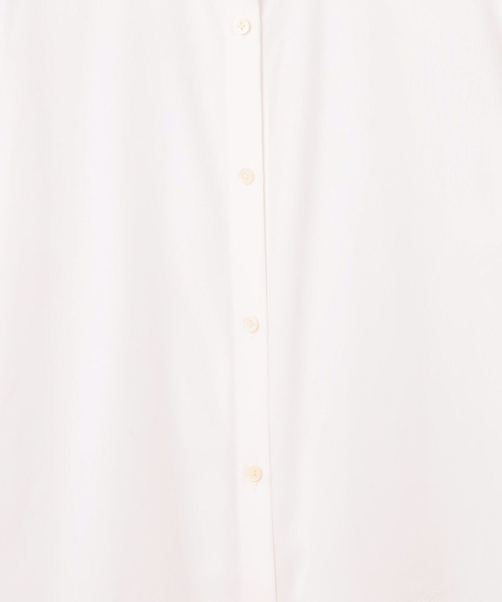 自由区 【洗える】SOMELOSテンセルバンドカラー シャツ 