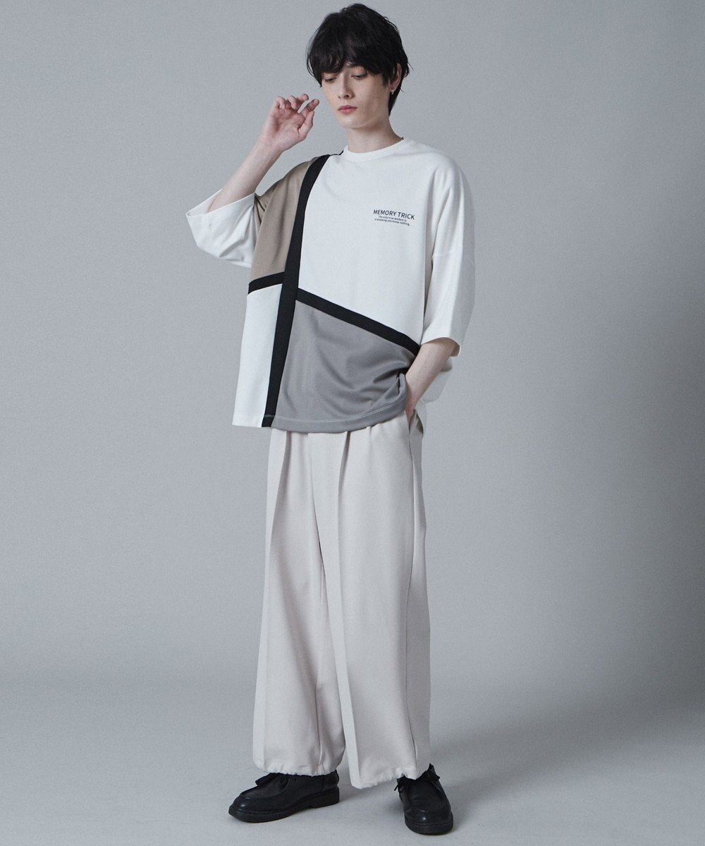 WEGO ドルマンポンチカラーブロックT（S） 