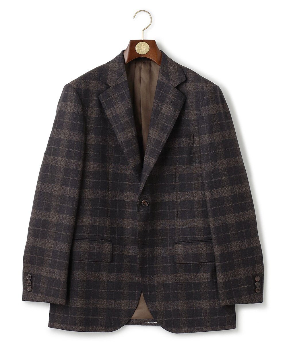 J.PRESS MEN 【ソフトタッチツイスト】モダンアイビーチェック ジャケット 