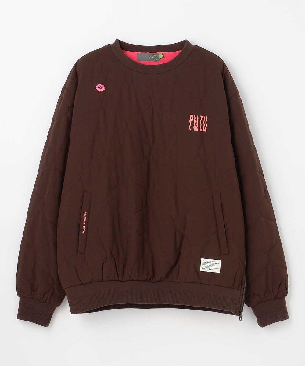 PW CIRCULUS 【撥水加工 / ストレッチ】【MEN】キルティング中綿プルオーバー ゴルフ 