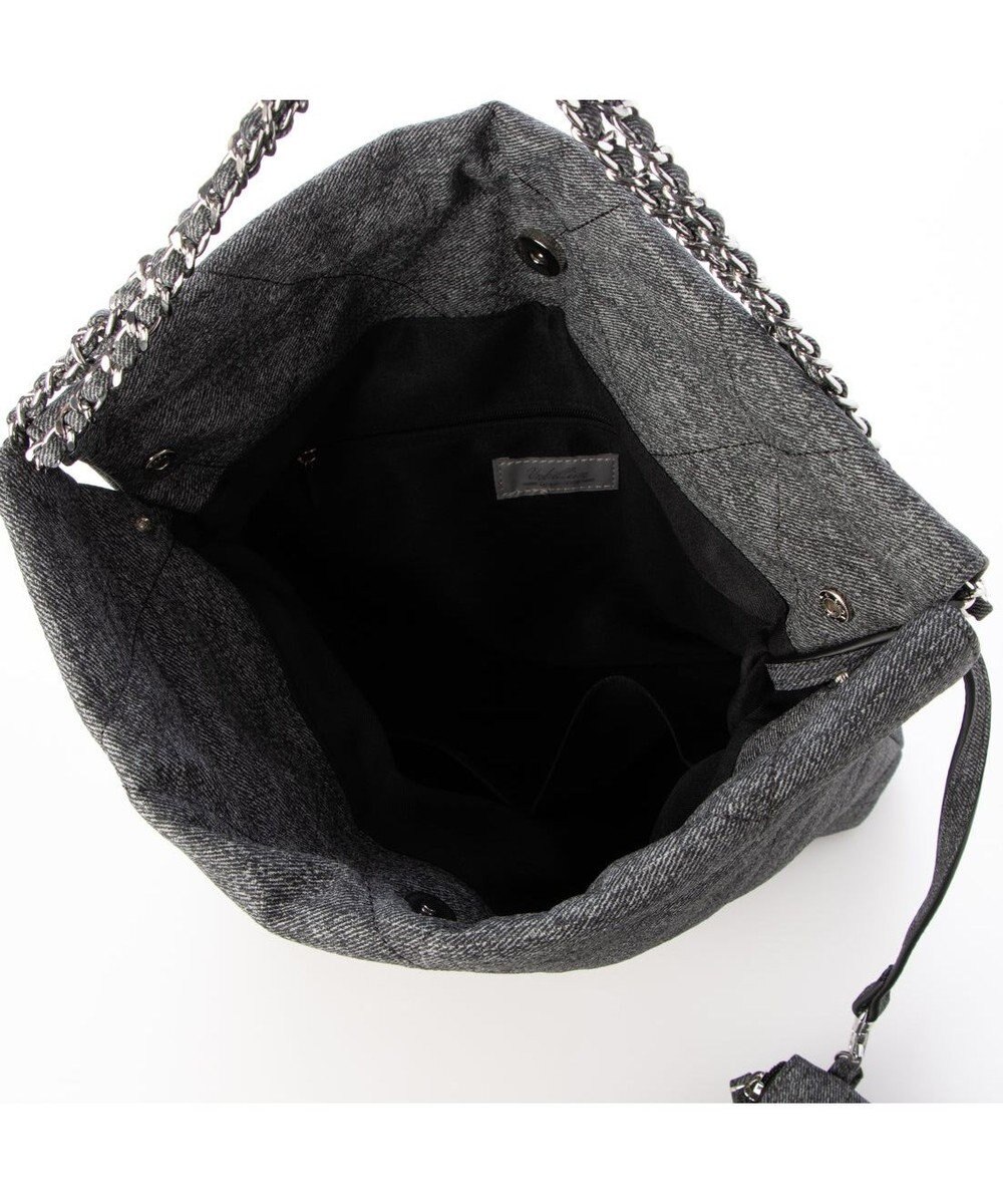 UNBILLION 【テレビ ドラマ着用アイテム】カシュカシュ cachecache / デニム風チェーンバッグ 