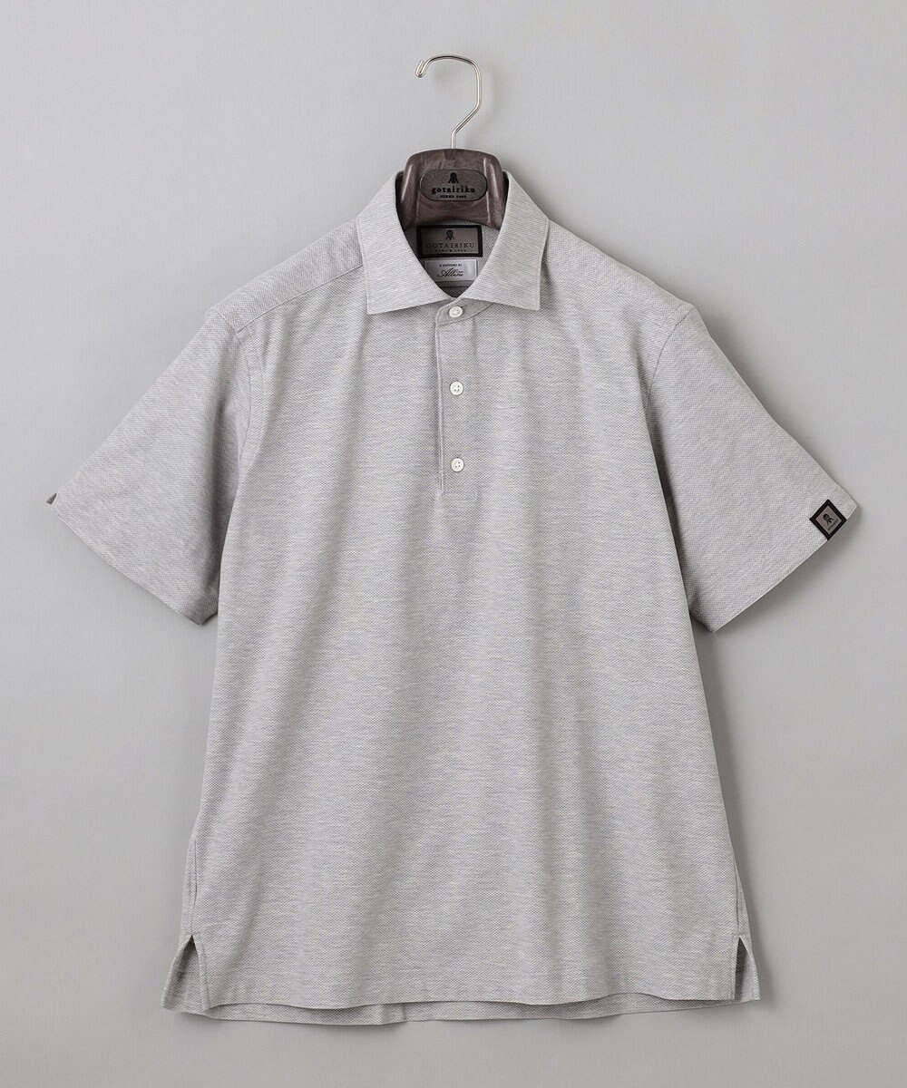 GOTAIRIKU 2年連続売上NO1【仕事で着られる】キレイめ 鹿の子ビズポロシャツ 