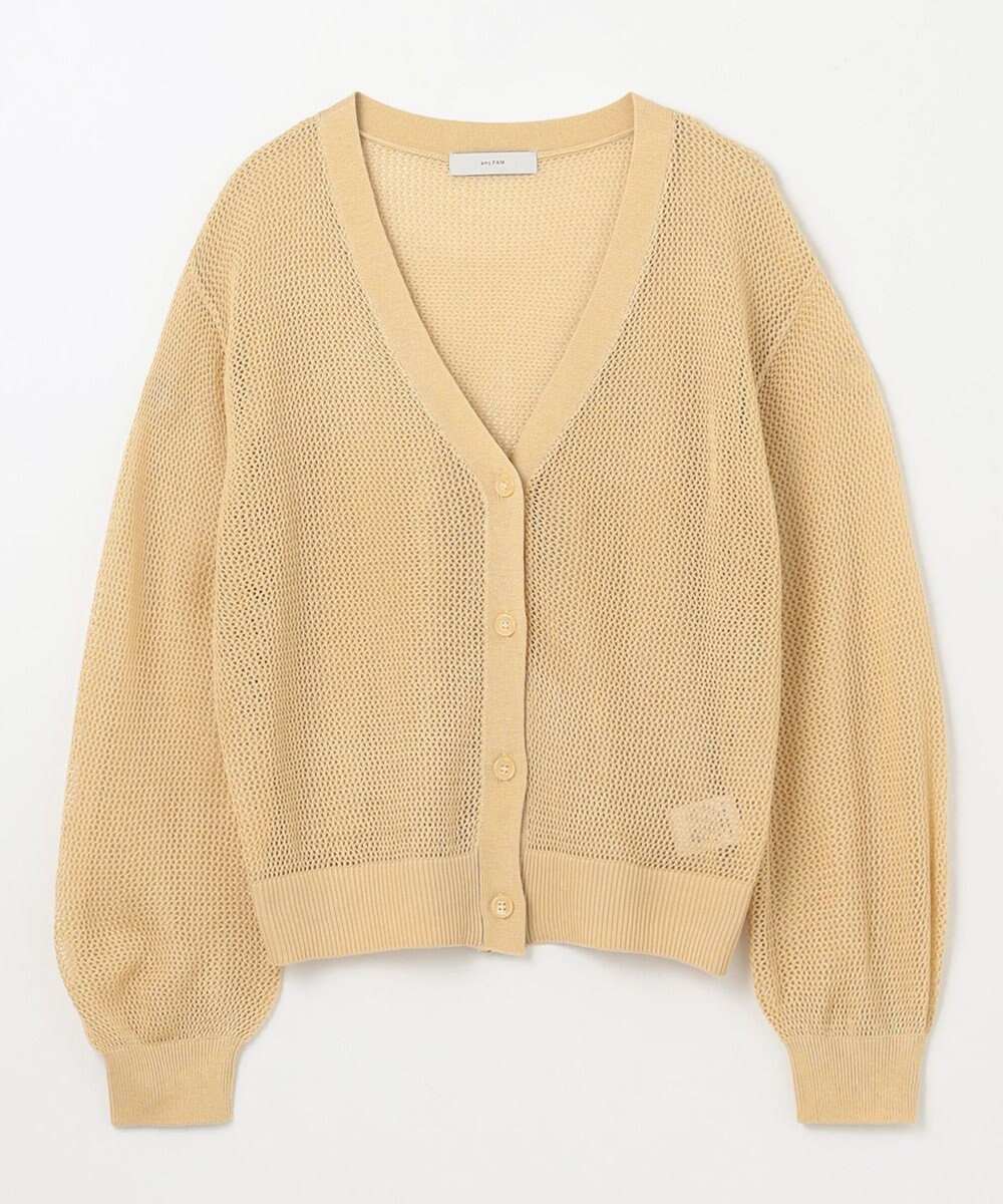 ANY メッシュカーディガン 