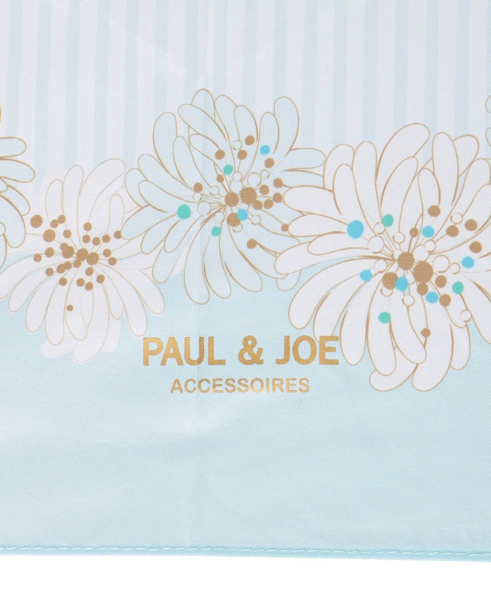 MOONBAT ポール＆ジョー アクセソワ 折りたたみ傘 【超軽量】ストライプ×クリザンテーム 