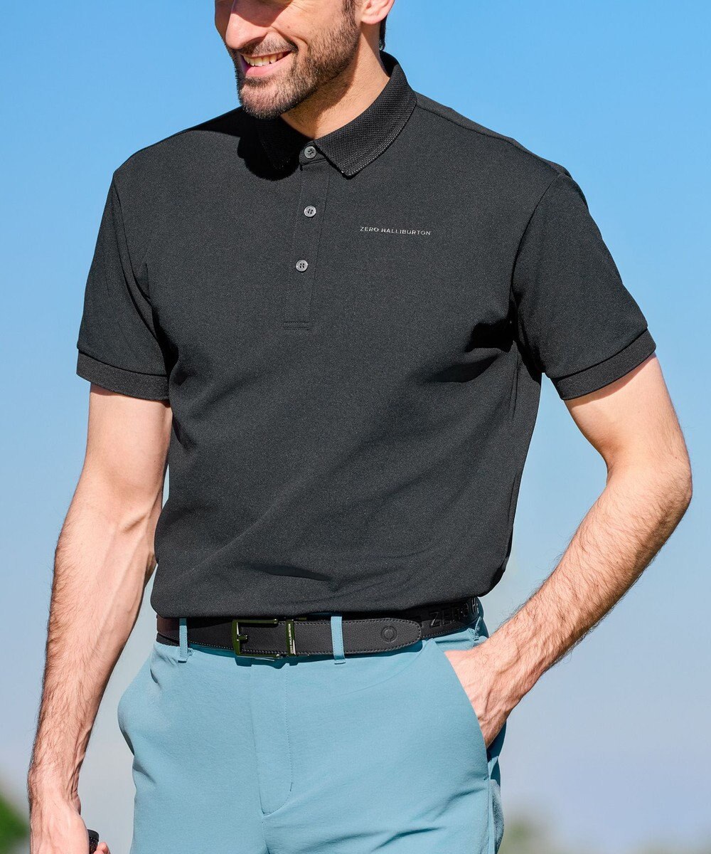 ZERO HALLIBURTON 【吸水速乾・UVケア】 鹿の子ポロシャツ ZHG-M5S4a 82947 