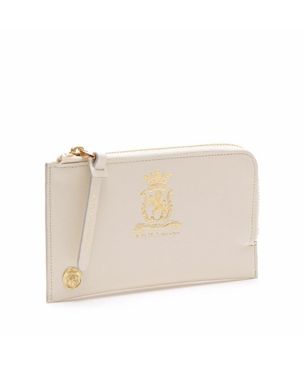 A.D.M.J. 【牛革】セブンティリリィ/オーガナイザーパース 