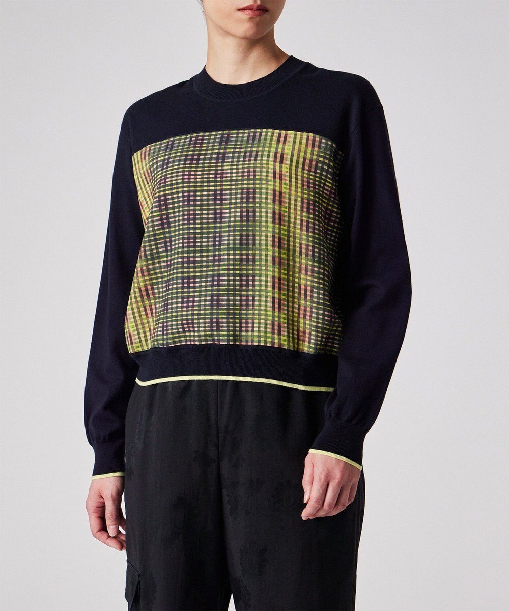 Paul Smith 【洗える】Check コンビ ニット 