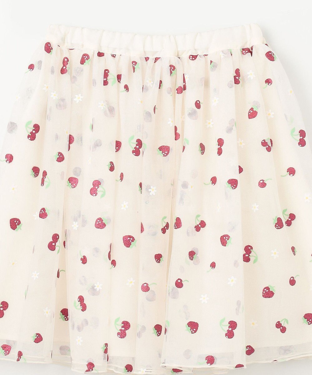 ANY KIDS 【チェリーベリーシリーズ】フルーツ チュール スカート 