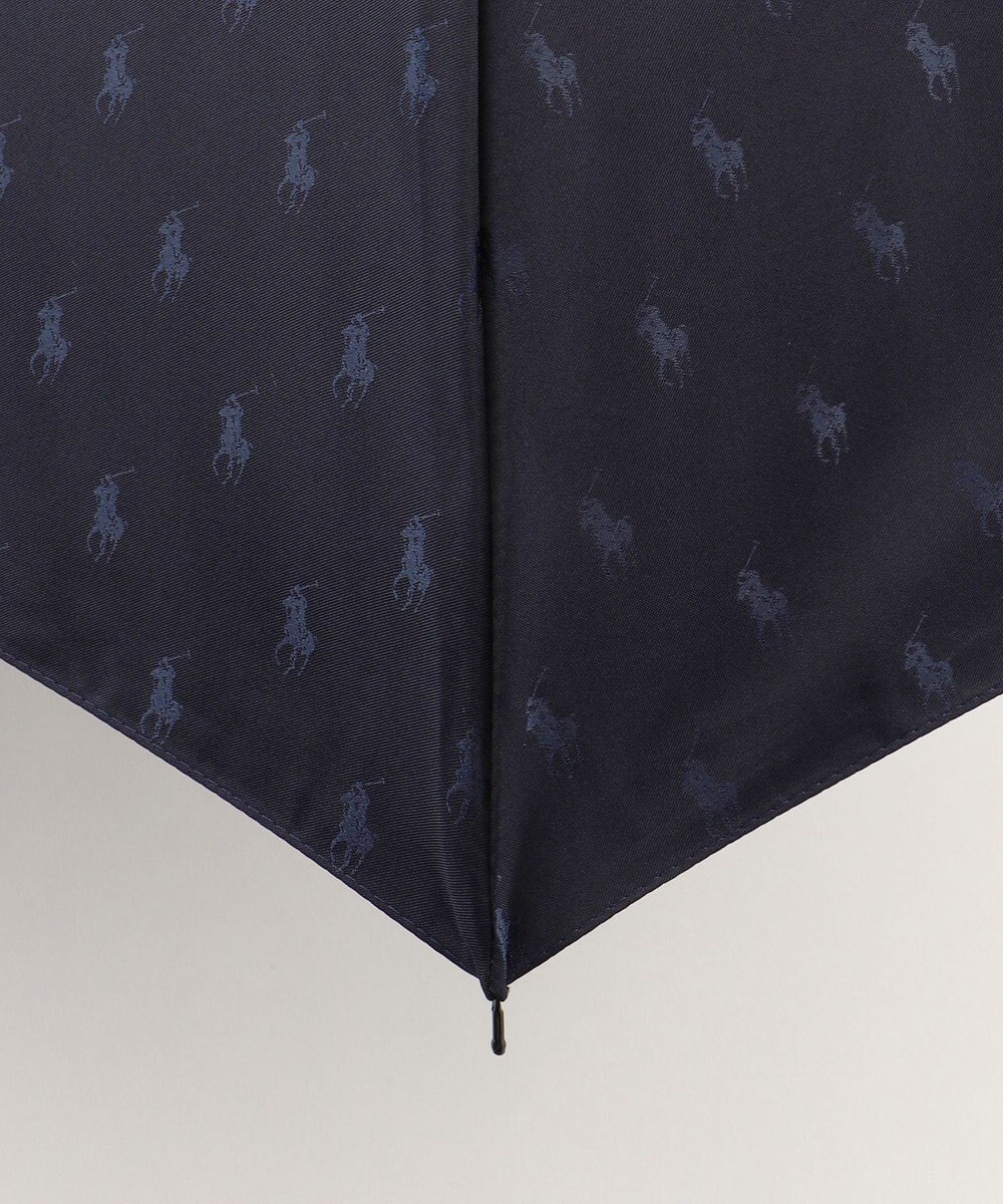 MOONBAT 【日本製】POLO RALPH LAUREN(ポロ ラルフローレン)折りたたみ傘 ポロポニージャカード 