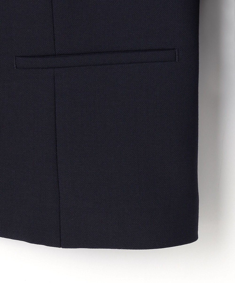 自由区 FORMAL 【お受験/セレモニーに】濃紺洗える/ストレッチワンピース+ジャケット 