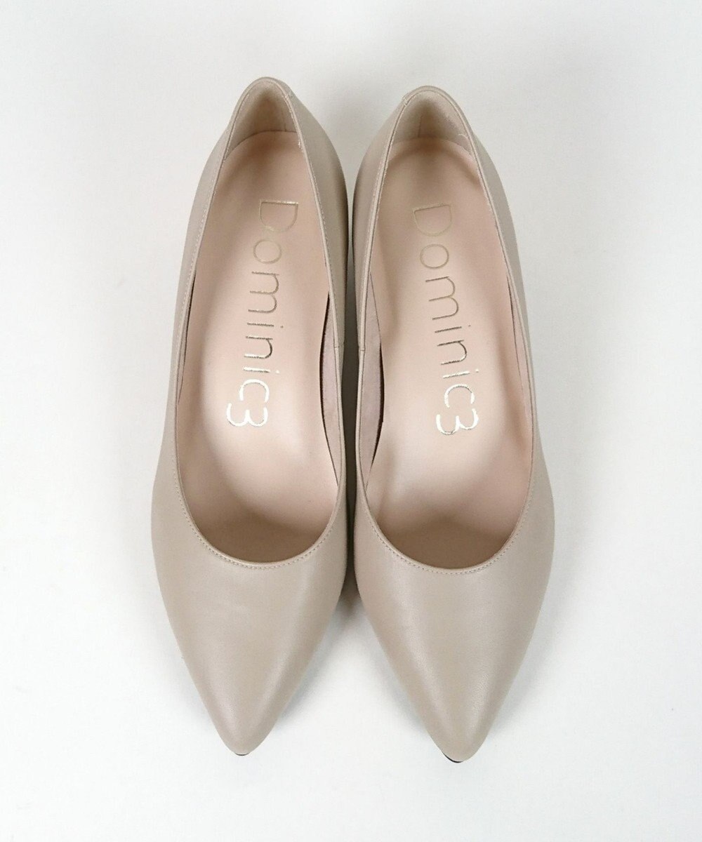 Dominic3 晴雨兼用 ポインテッド レザーパンプス 