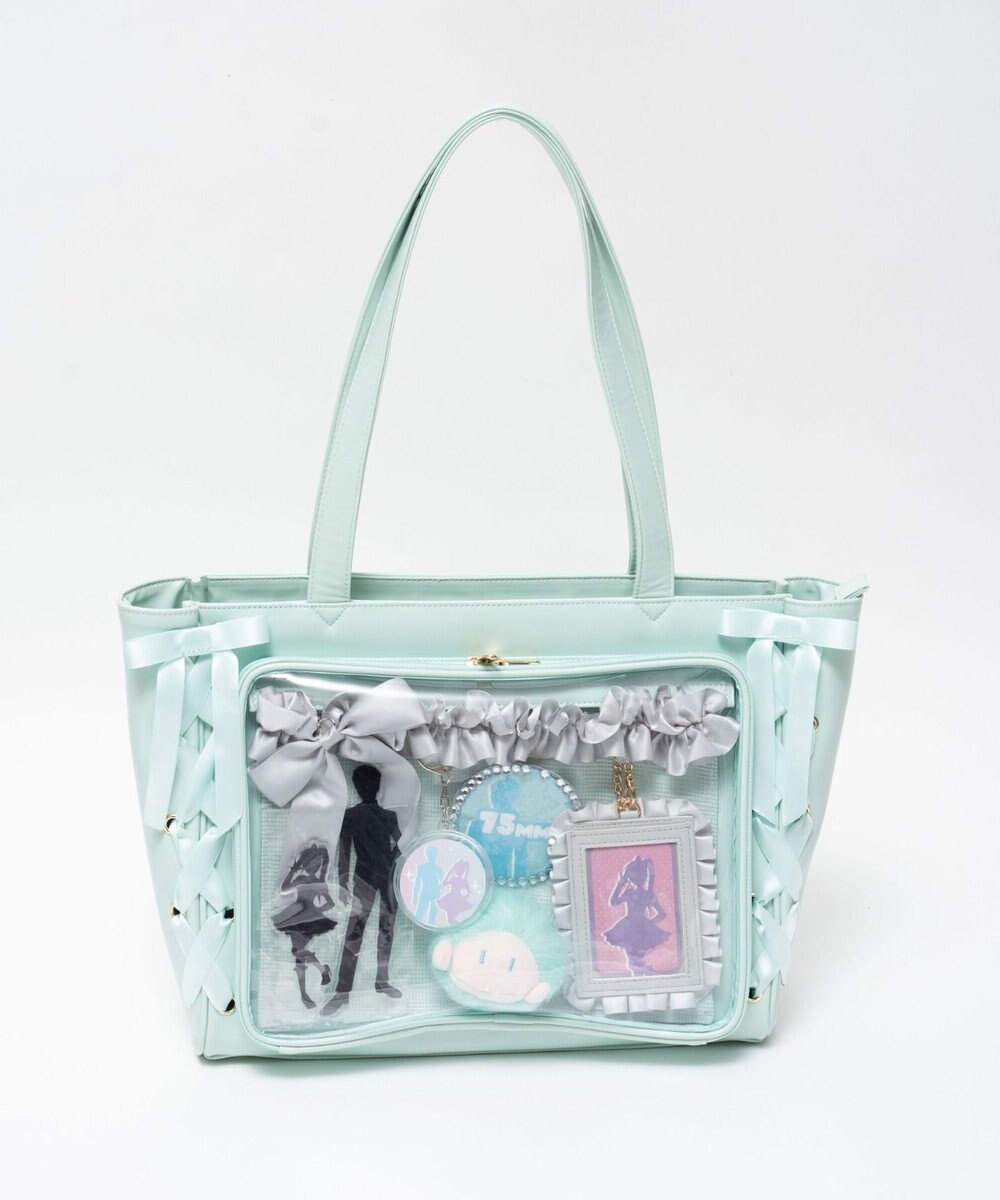 WEGO 【痛バ＆推し活グッズ】レースアップフレーム痛バッグS【一部店舗限定】 