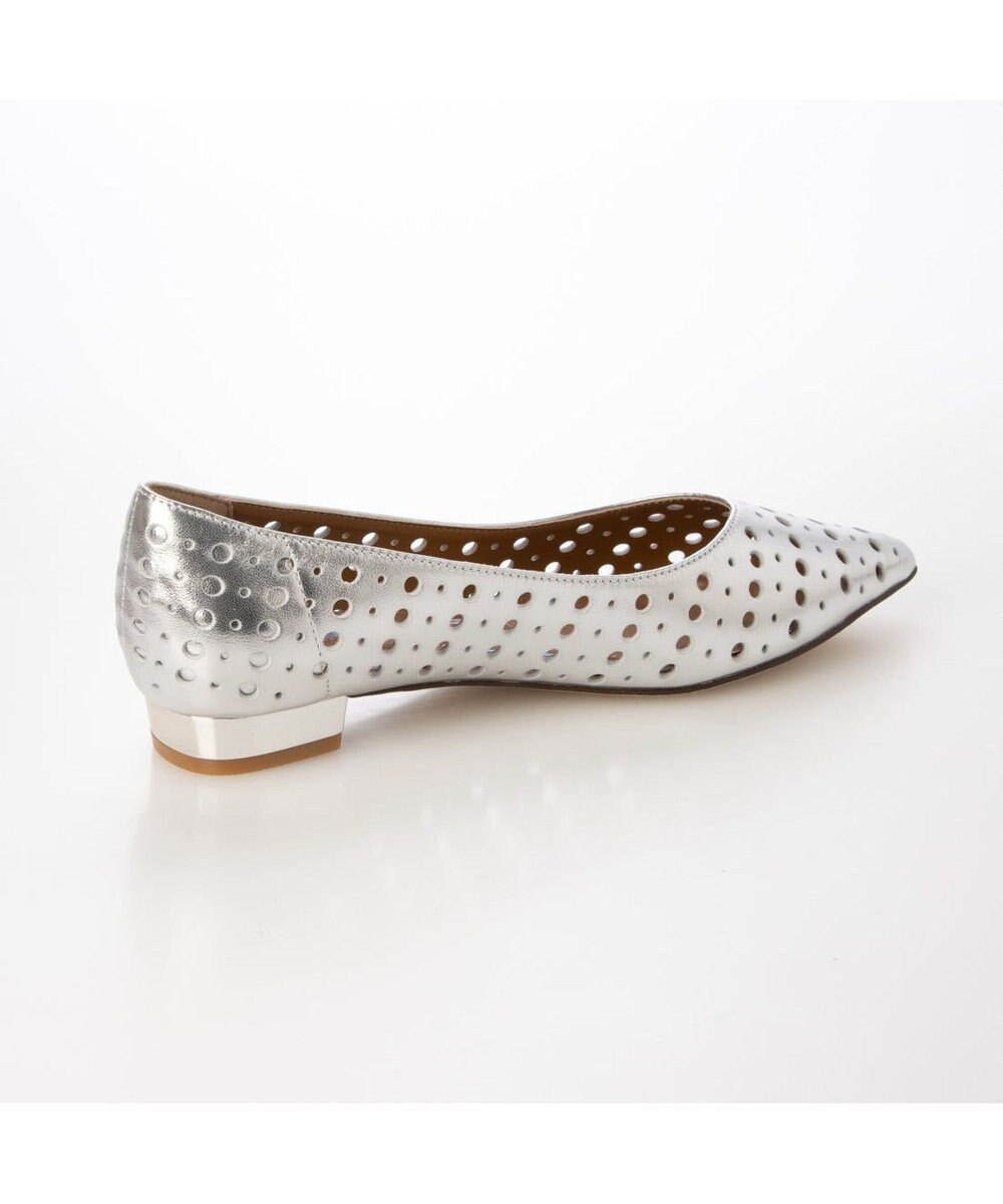 MODE ET JACOMO <MODE ET JACOMO>柔らかパンチングフラットパンプス 