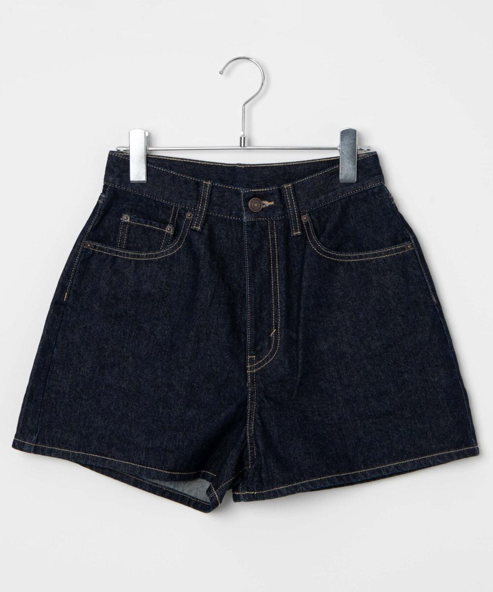 WEGO 台形デニムショートパンツ 