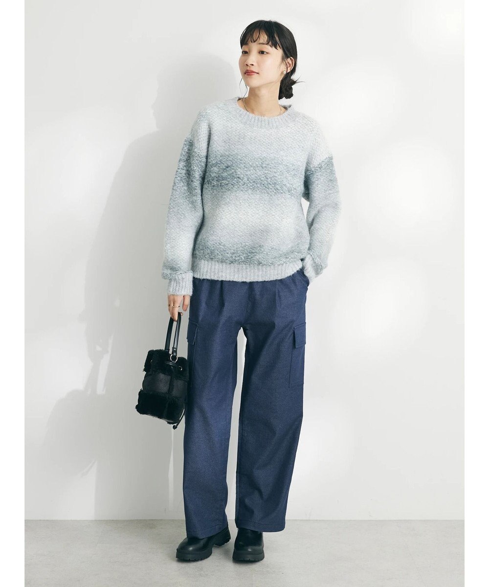 CRAFT STANDARD BOUTIQUE グラデーションクルーネックプルオーバー 