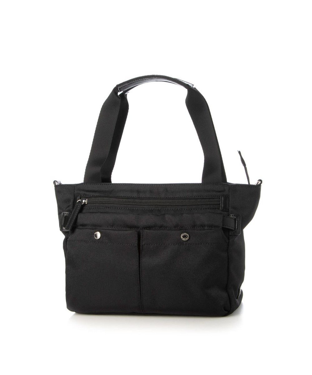 LA BAGAGERIE フロントポケット　スクエアナイロントート 