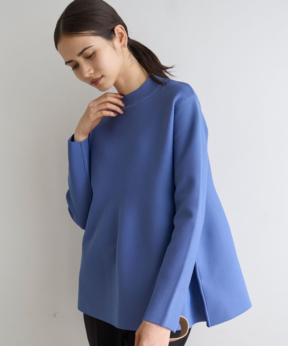 UNFILO 【新色追加】ペプラムニット 