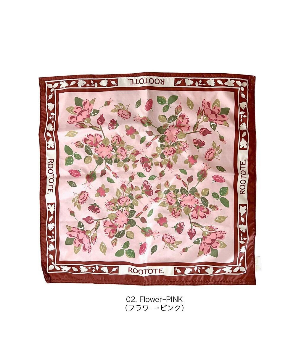 ROOTOTE 3664【エコバッグになるチャームトート】LT.トール.スカーフ-A 