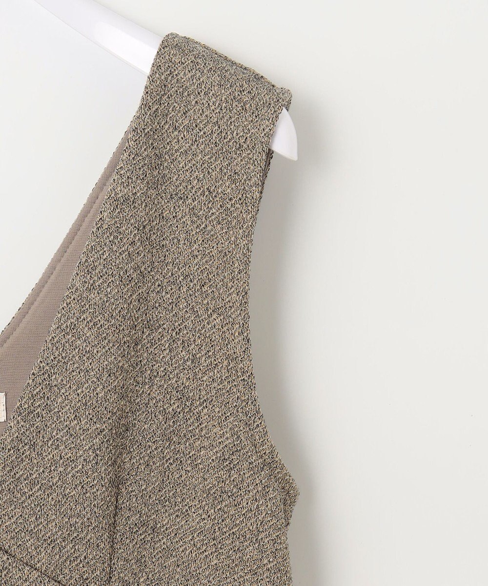 ANY SIS 【洗える】カットツイード ジャンパースカート 