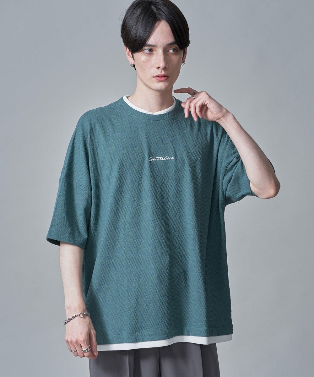 WEGO フクレジャガードフェイクレイヤードT（SS） 