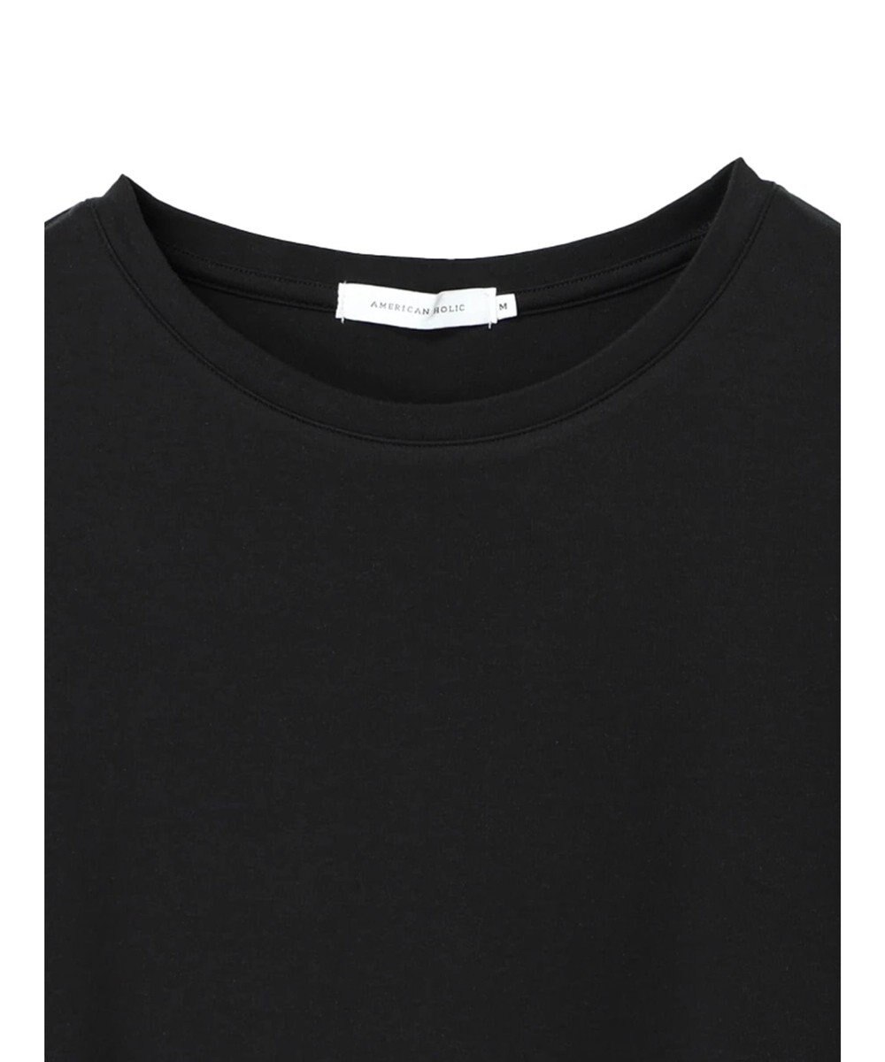 AMERICAN HOLIC 接触冷感チュールＭＩＸカットプルオーバー 