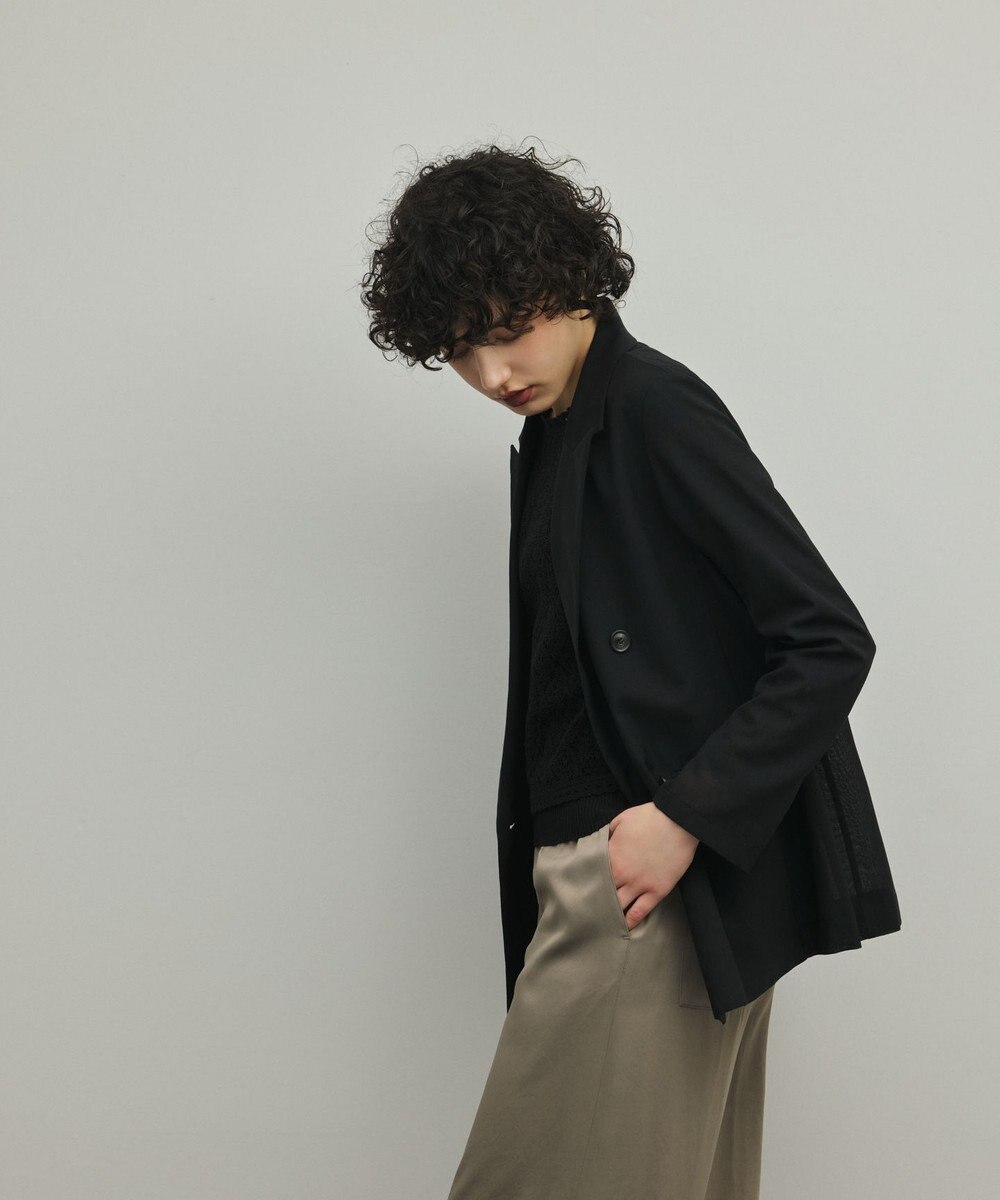 GRACE CONTINENTAL シアーウールジャケット 