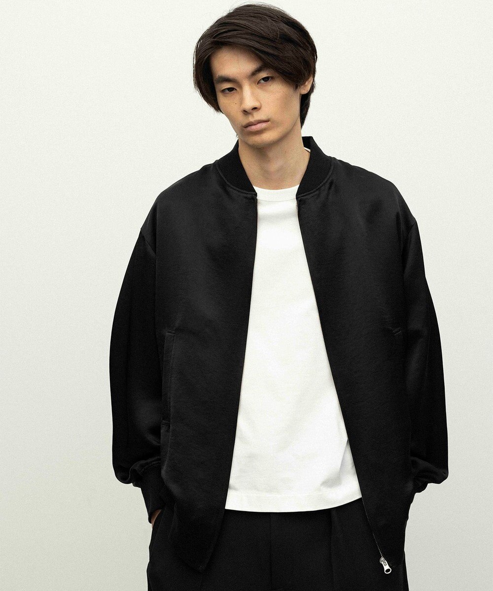 NAVE 【ReNAVE】タンブラーサテン ブルゾン 