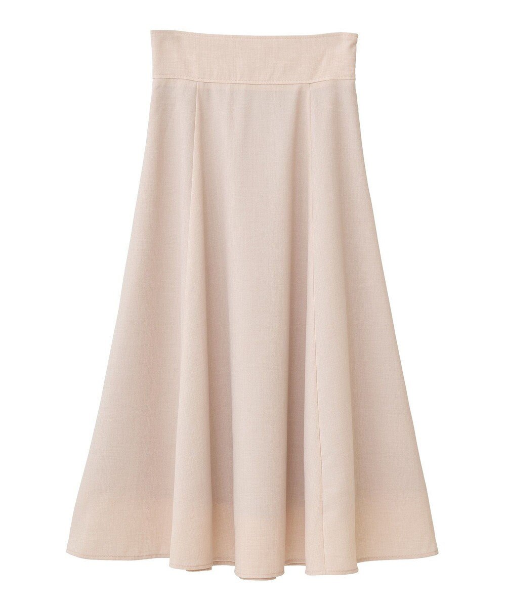 earth music&ecology シアーバックレースアップフレアスカート 