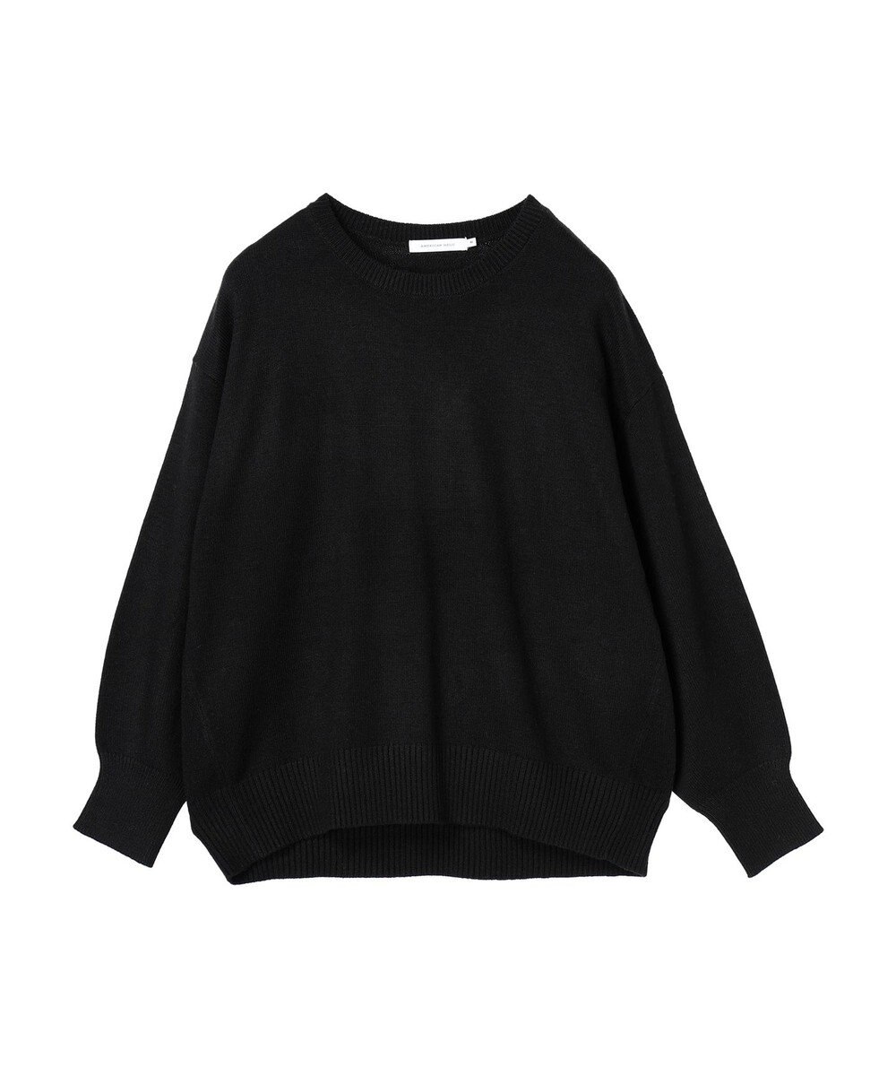 AMERICAN HOLIC バイパチ袖ボリュームニットプルオーバー　 