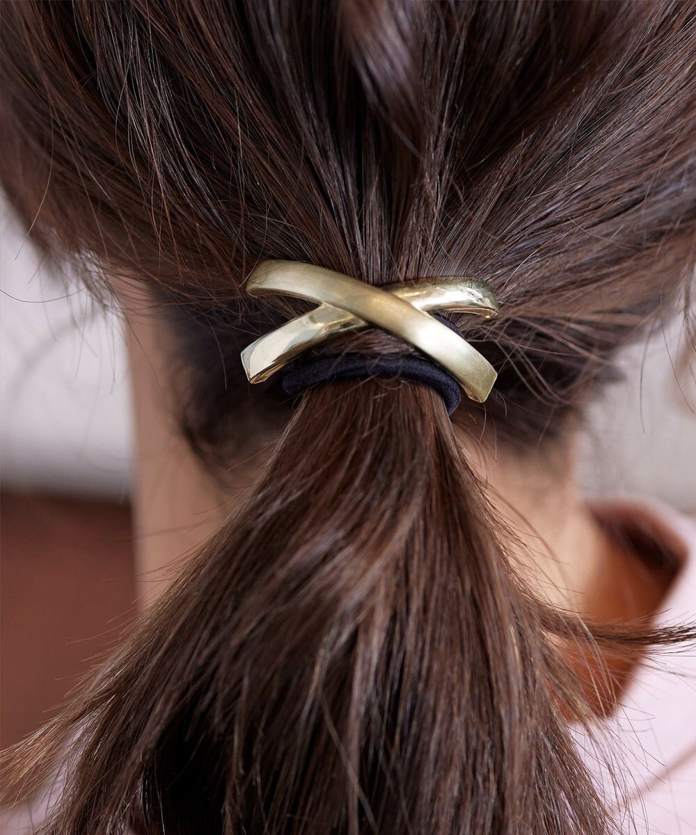 Tiaclasse クロスモチーフヘアゴム 