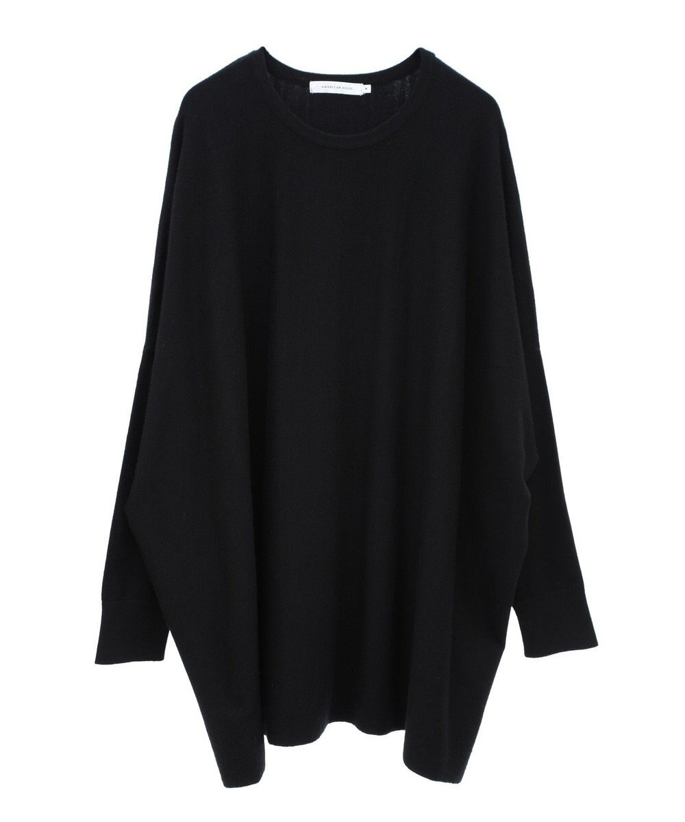 AMERICAN HOLIC バイパチポンチョライクＢＩＧニットプルオーバー 