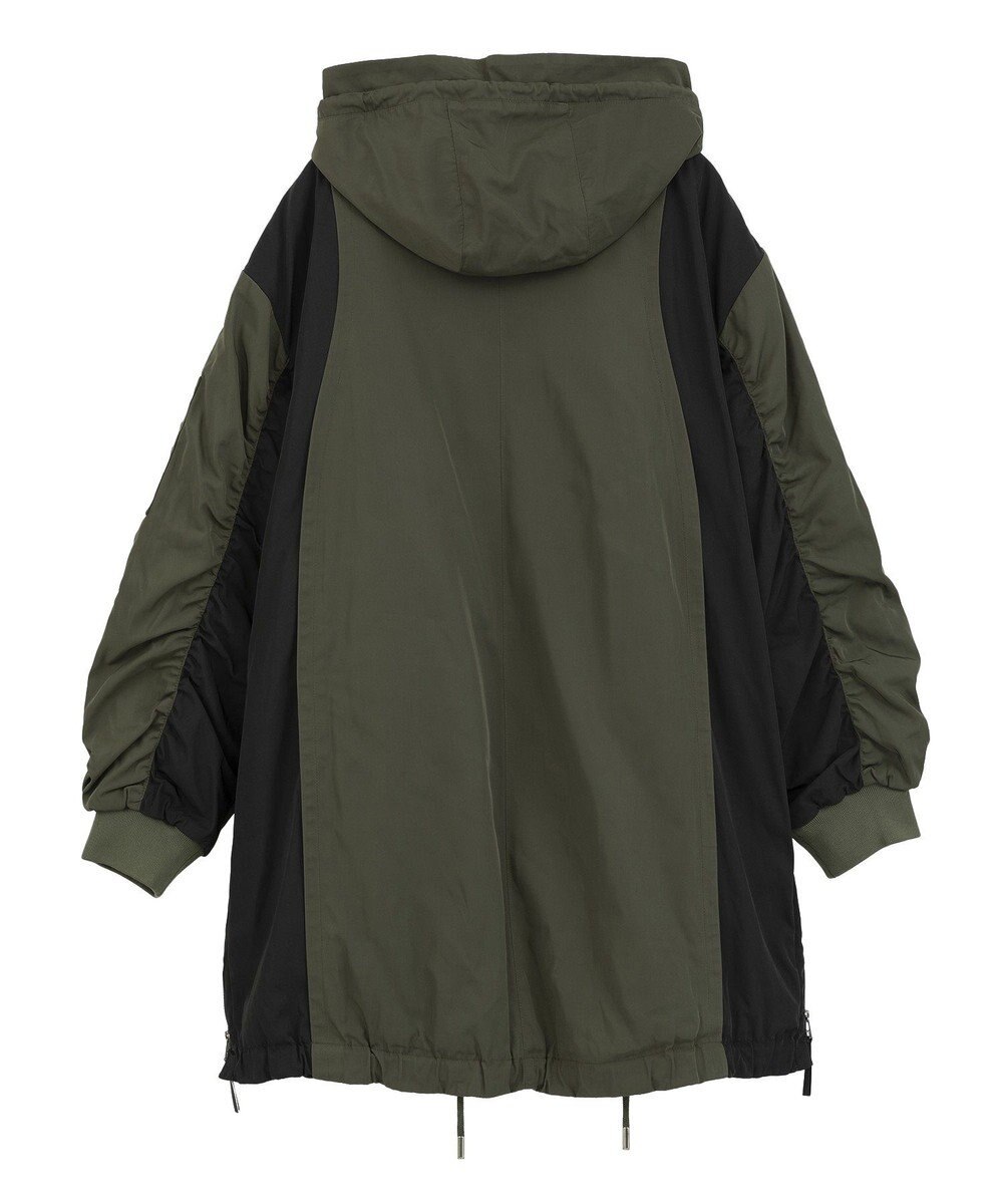 YECCA VECCA パディングフーディーコート 