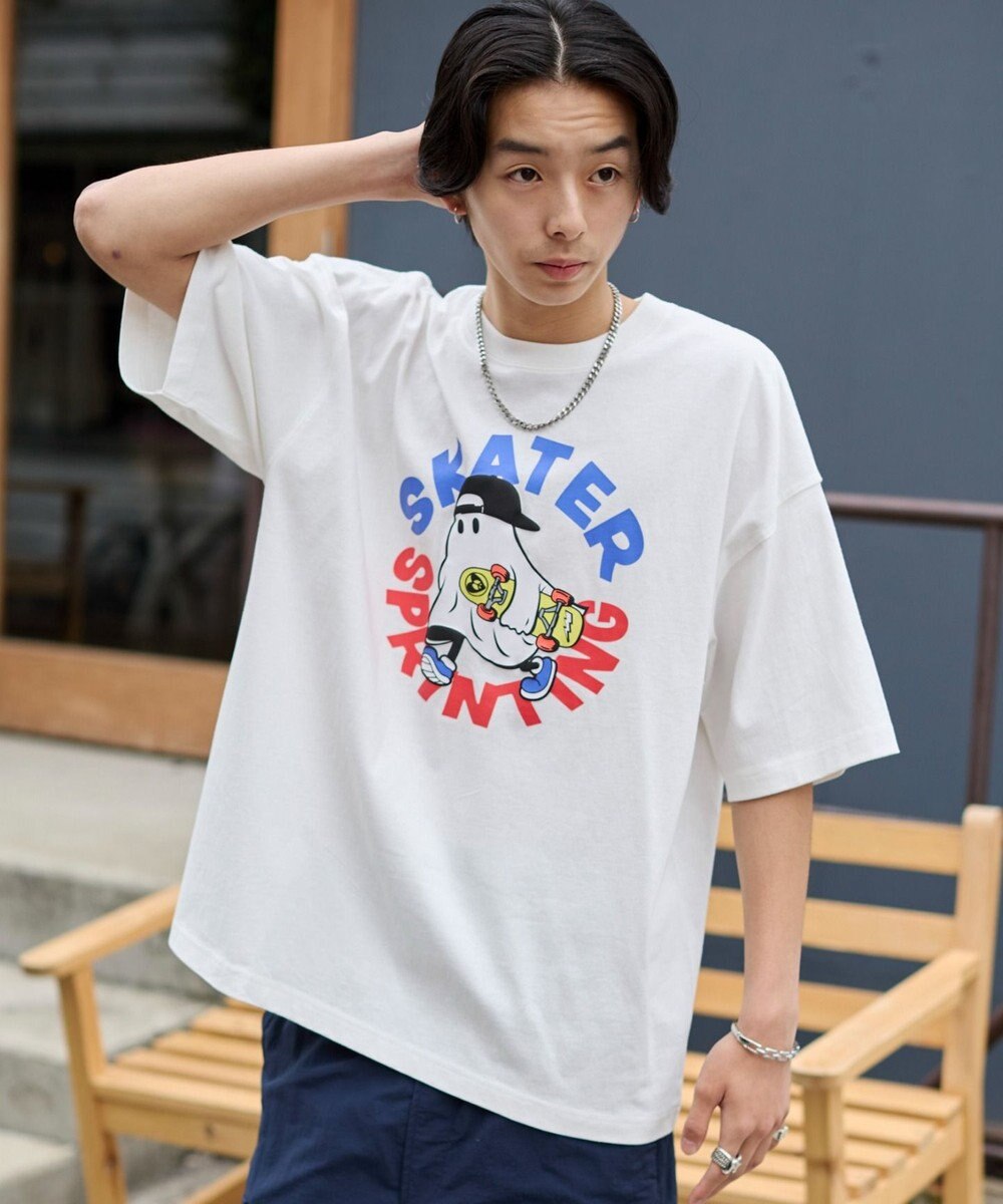 WEGO 【ユニセックス着用ITEM】アクセ付きグラフィックT（SS） 