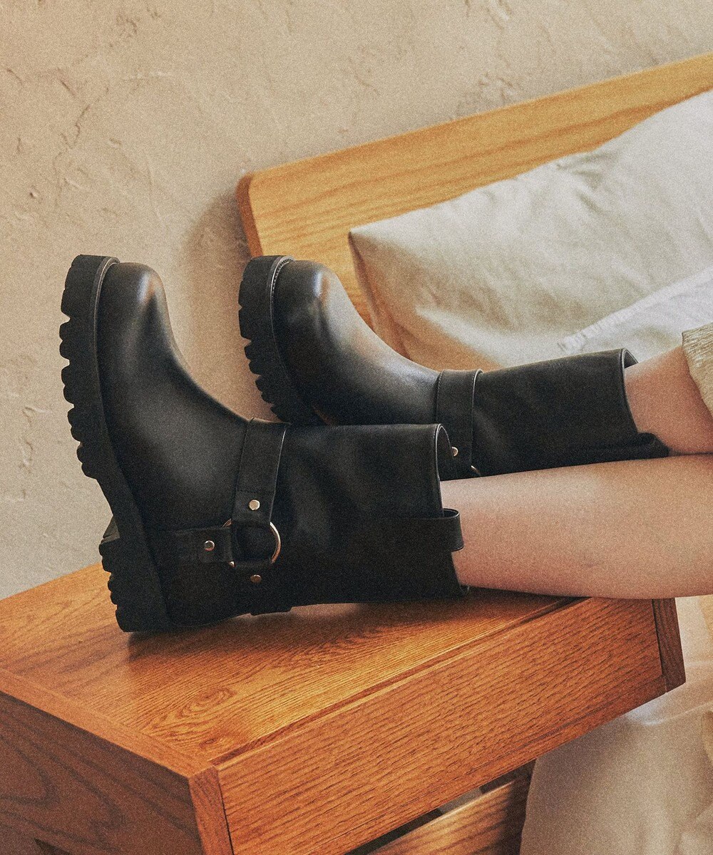 Bridget Birkin 【PARADIS COULEUR】オブリークトウリングエンジニアブーツ 