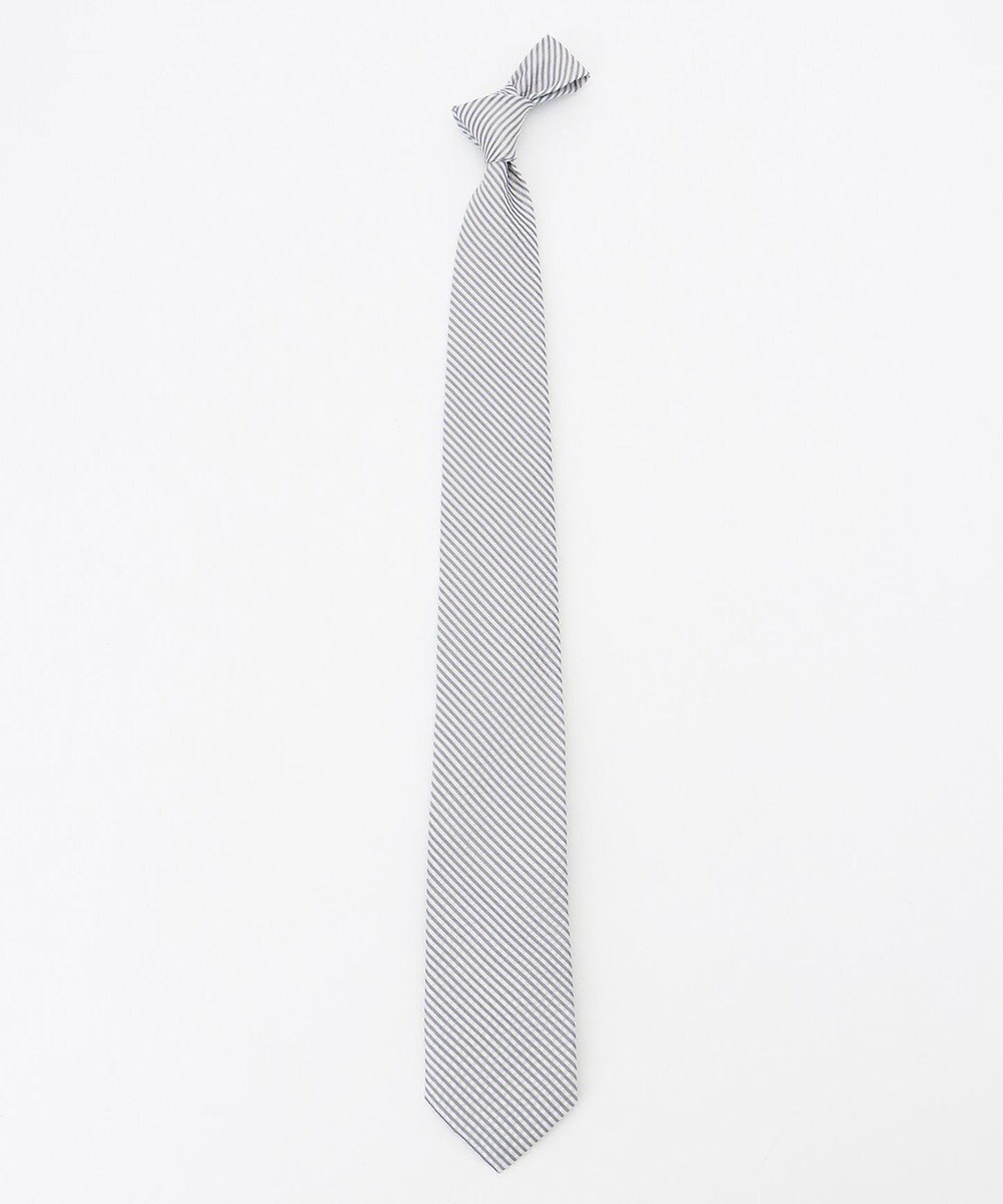 J.PRESS MEN シルクシアサッカー ストライプネクタイ 