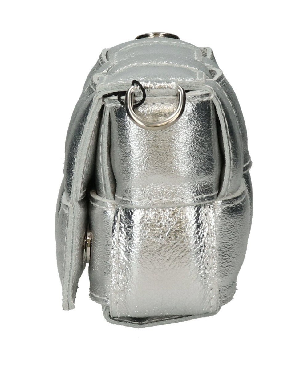 INTER-CHAUSSURES 【ANDREA CARDONE】イントレチャートレザーショルダーバッグ 