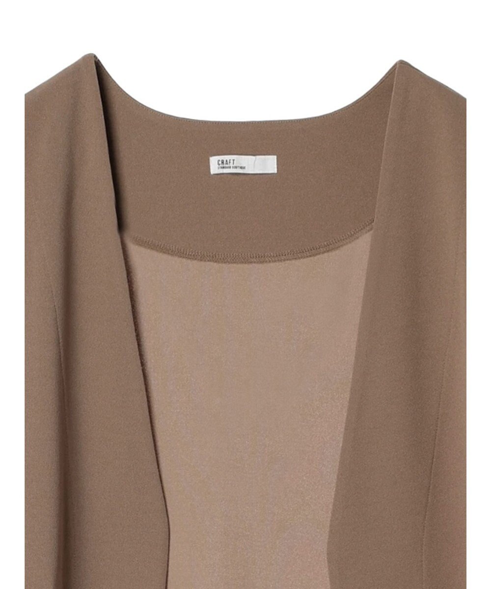 CRAFT STANDARD BOUTIQUE カットジョーゼットベスト 