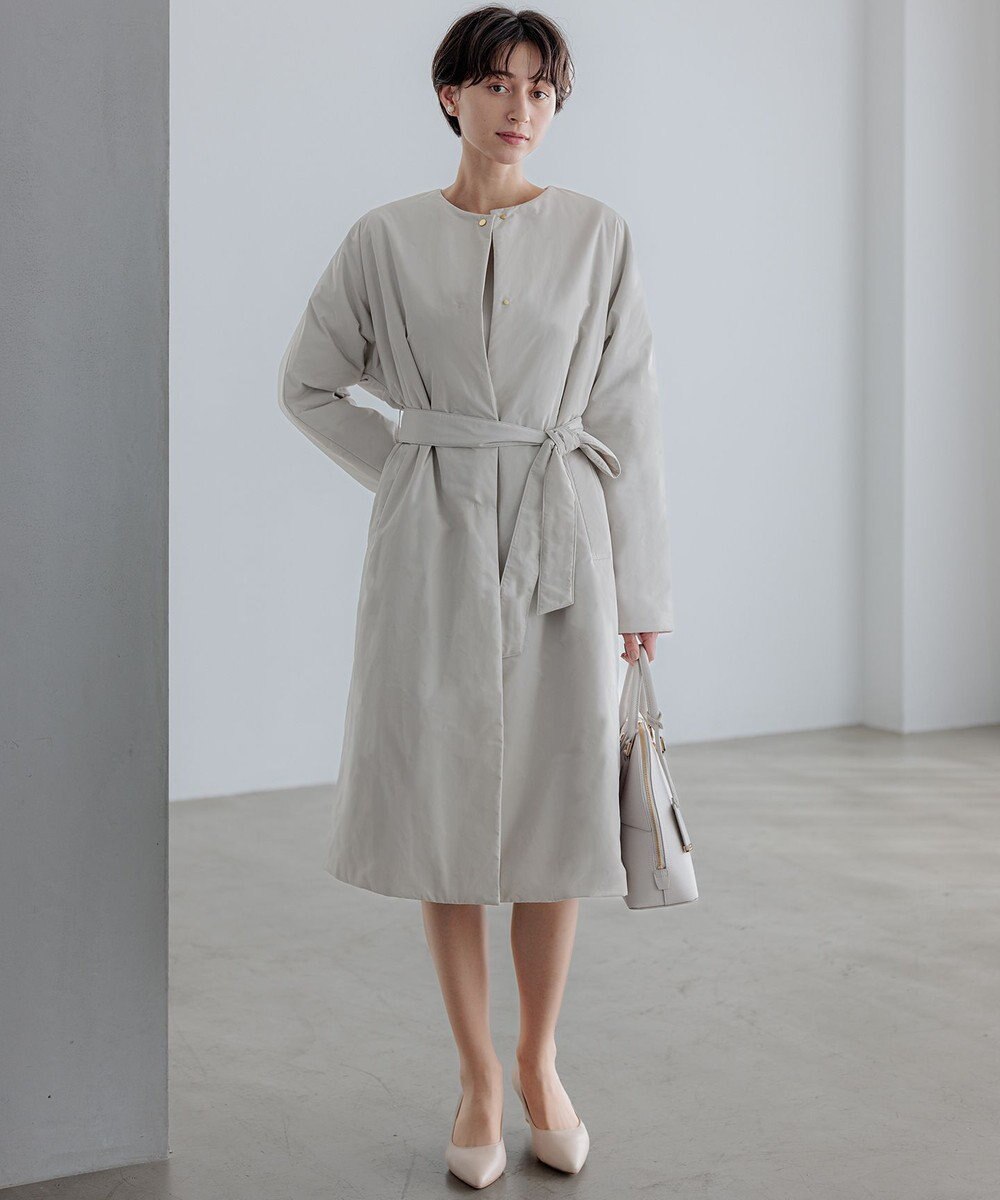 23区 【撥水加工】中綿 パデット ドルマンコート 