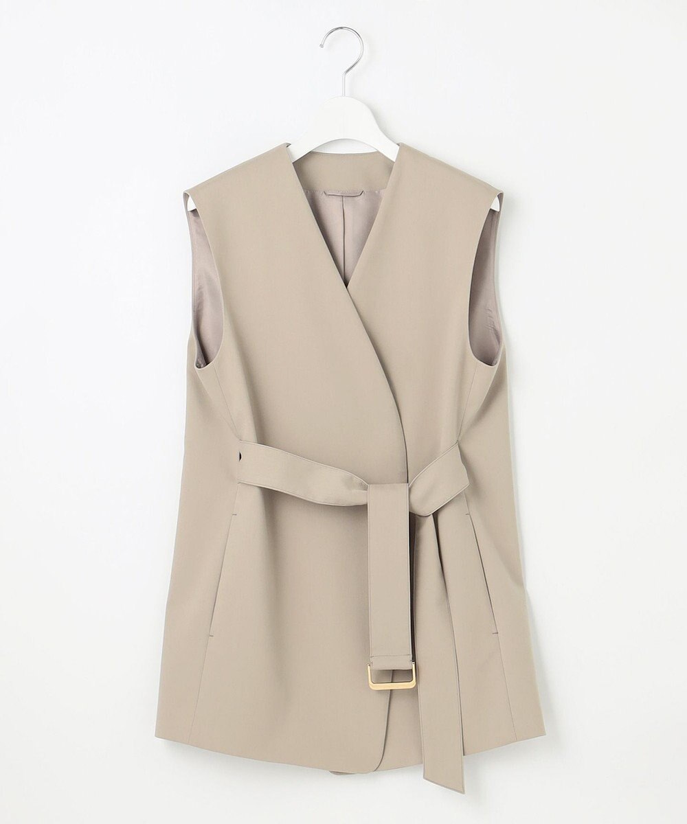 23区 【エステータ】ライトダブルクロス ジレ 