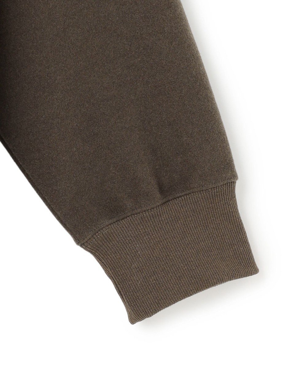 J.PRESS YORK STREET 【WOMEN】ウールライクジャージー フーデットロング ワンピース 