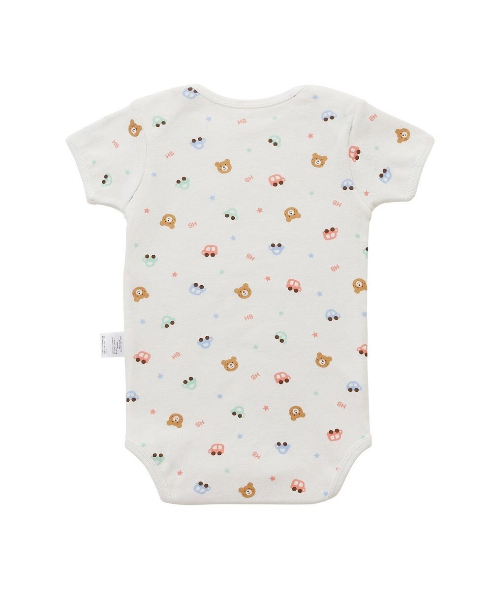 MIKI HOUSE HOT BISCUITS 【70-80cm】 半袖ボディシャツ(かぶり仕様) 