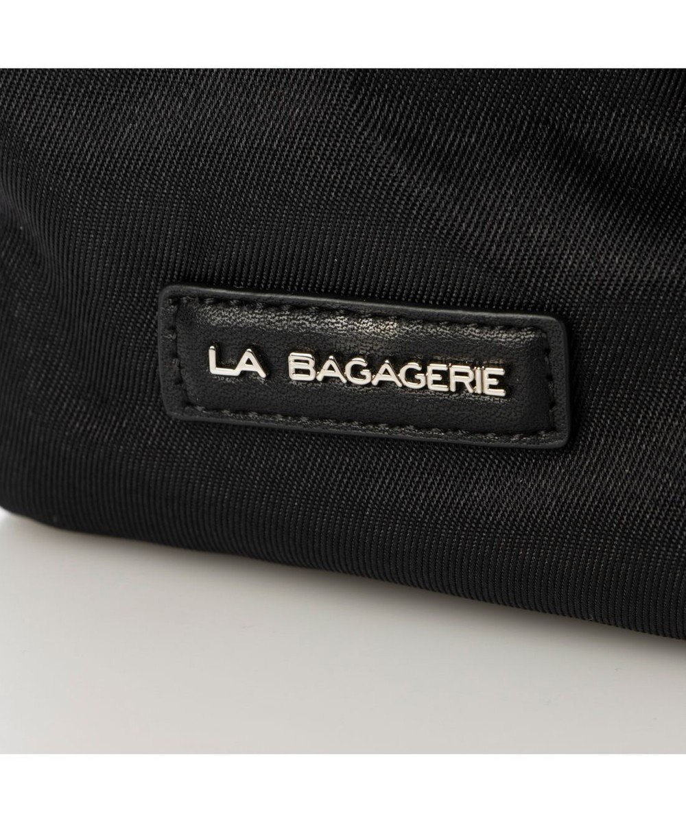 LA BAGAGERIE フロントポケット　スクエアナイロントート 