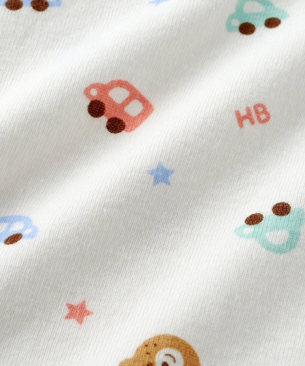 MIKI HOUSE HOT BISCUITS 【70-80cm】 半袖ボディシャツ(かぶり仕様) 