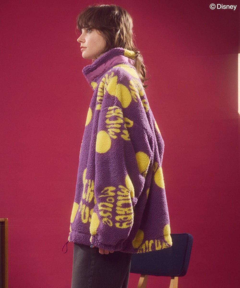 AMERICAN HOLIC ソウガラプリントボアブルゾン／Ｄｉｓｎｅｙ 