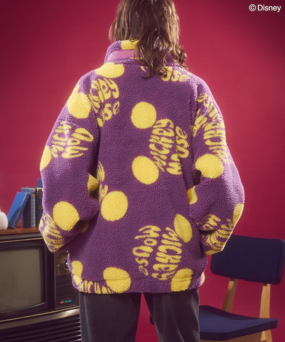 AMERICAN HOLIC ソウガラプリントボアブルゾン／Ｄｉｓｎｅｙ 