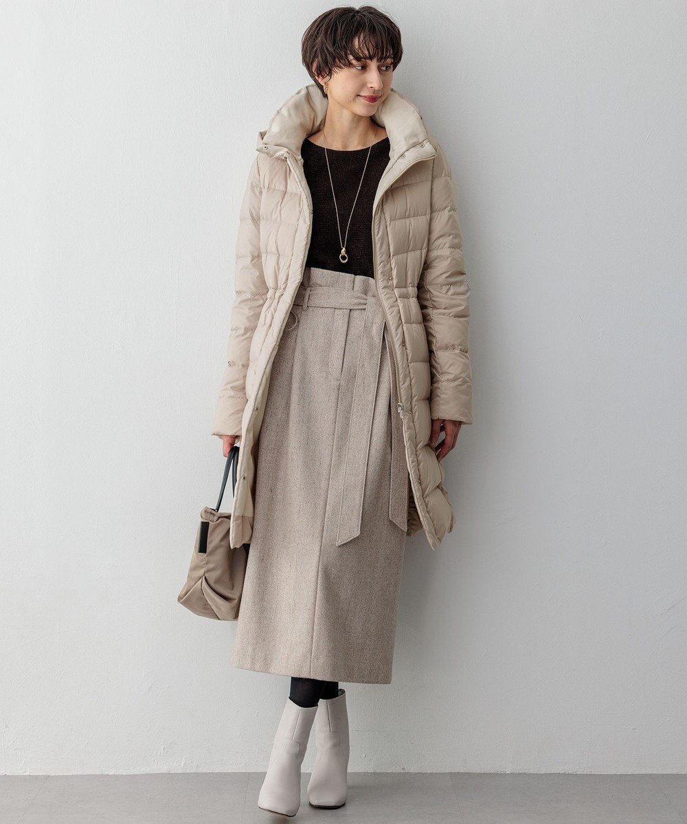 23区 L 【洗える】ラメウール ドルマンスリーブ ニット 